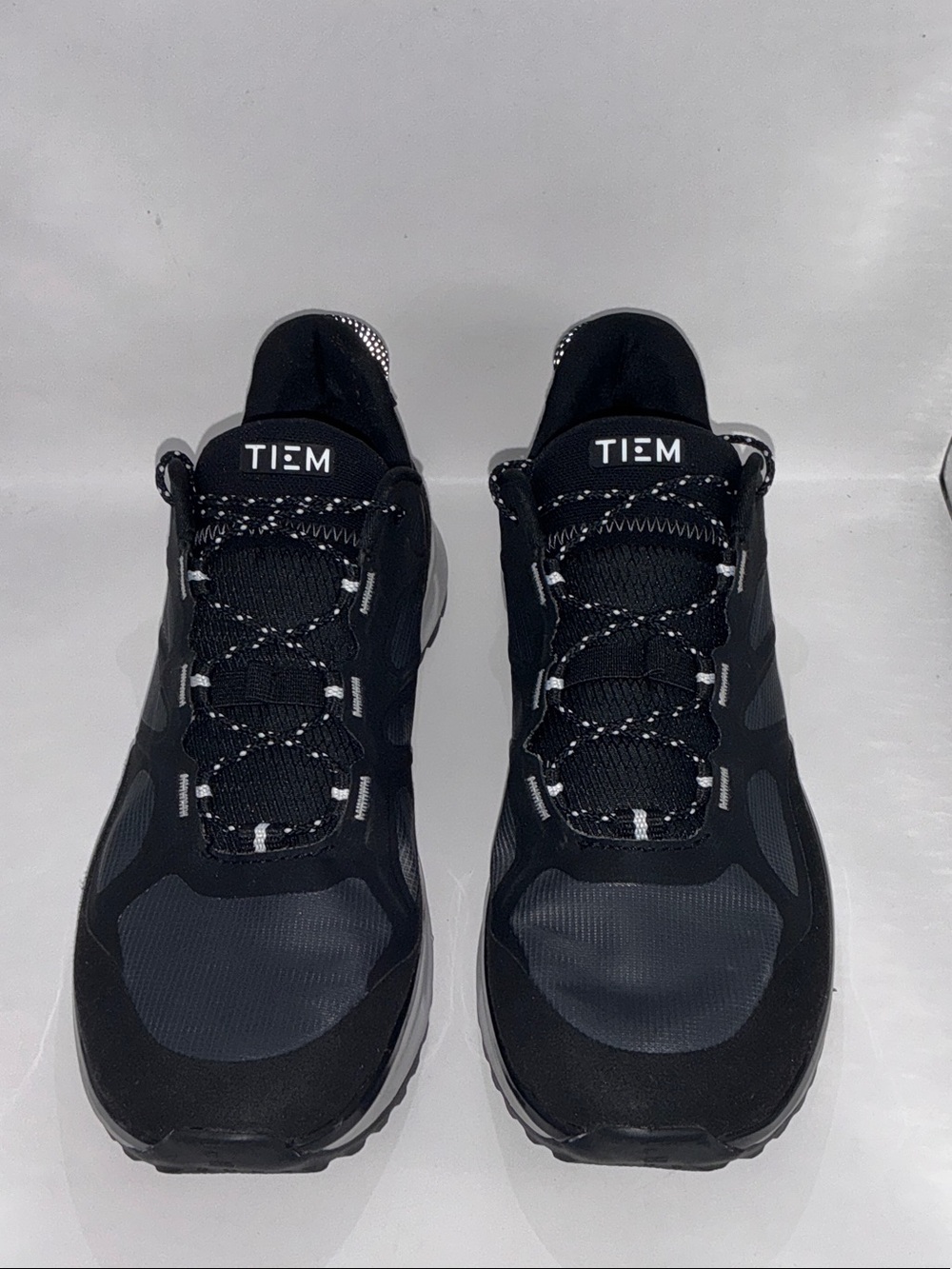 TIEM Via Black Performance Sneakers